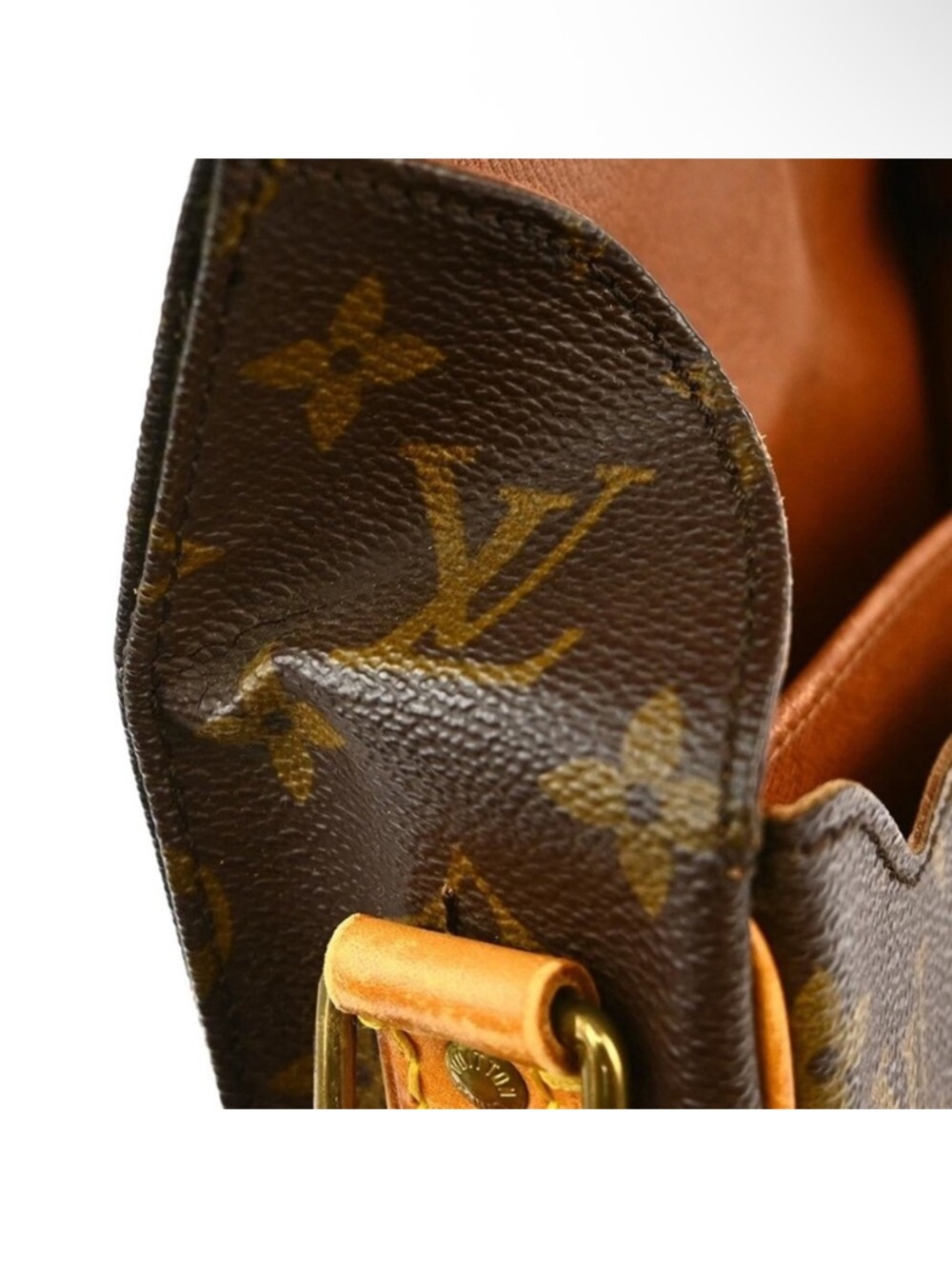Louis Vuitton Cartouchiere GM Messanger Bag in iconic Monogram coated canvas - Picture 10 of 12